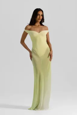 Natalie Rolt Brielle Dress in Citrus Size 6 for rent on The Volte - image 3