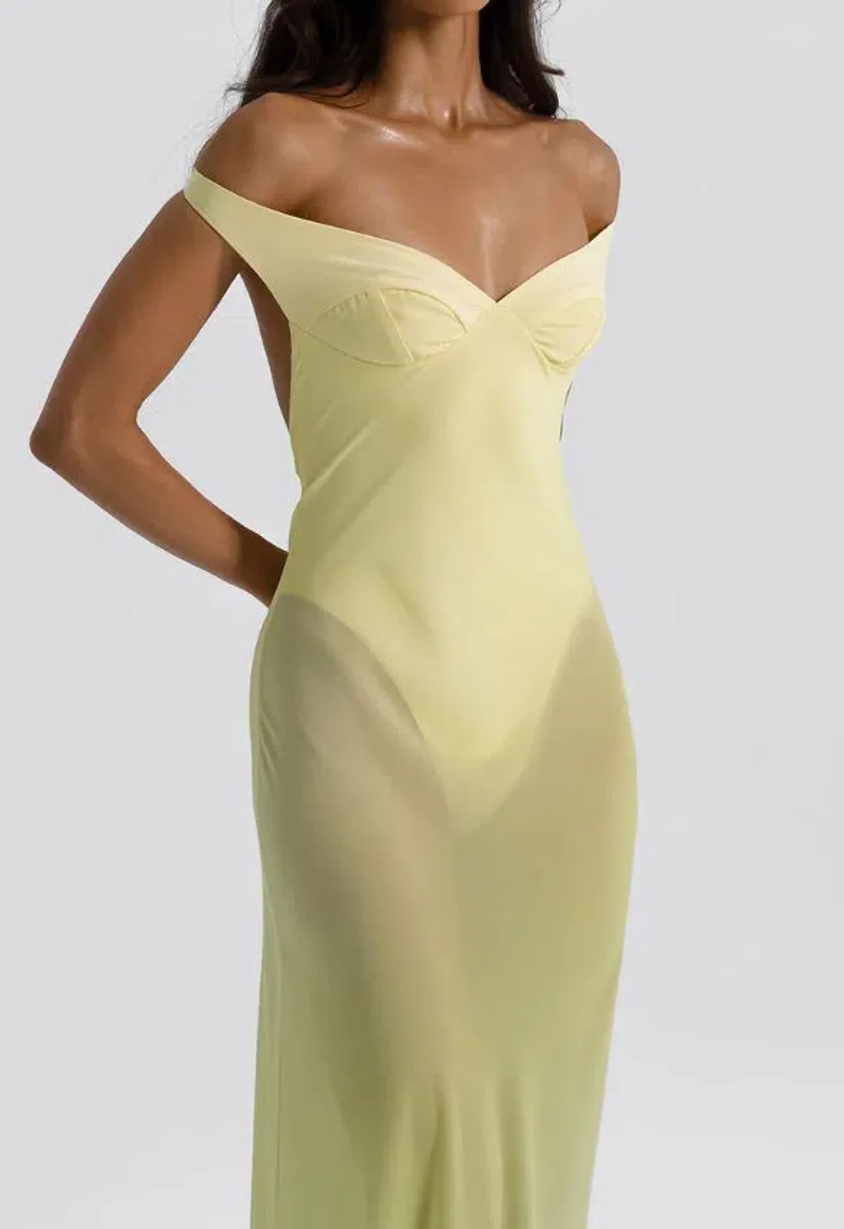 Natalie Rolt Brielle Dress in Citrus Size 6 - Image 1