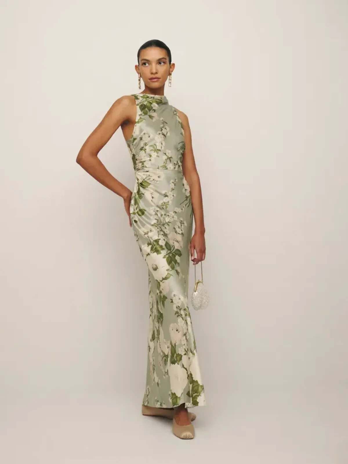 Reformation Anaiis Silk Dress - Image 1
