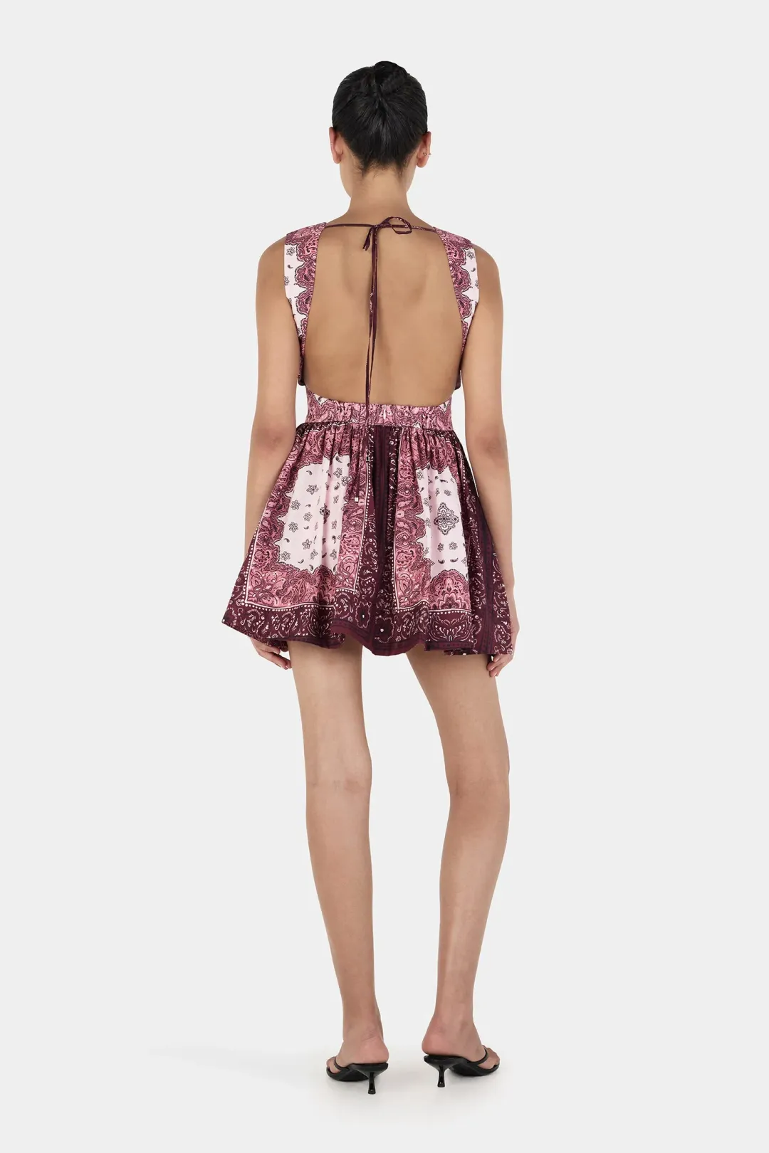 Hansen And Gretel Tessa Mini Dress Barbera Tile Size 12 for rent on The Volte - main image