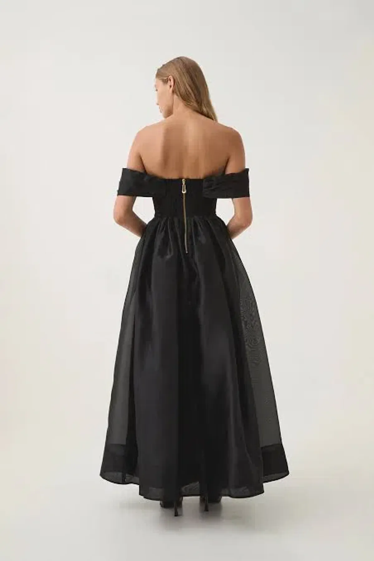 Aje Cordelia Corseted Maxi Dress size 16 black - Image 4