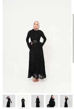 Alaia DIANA LACE DRESS BLACK for rent on The Volte - image 2