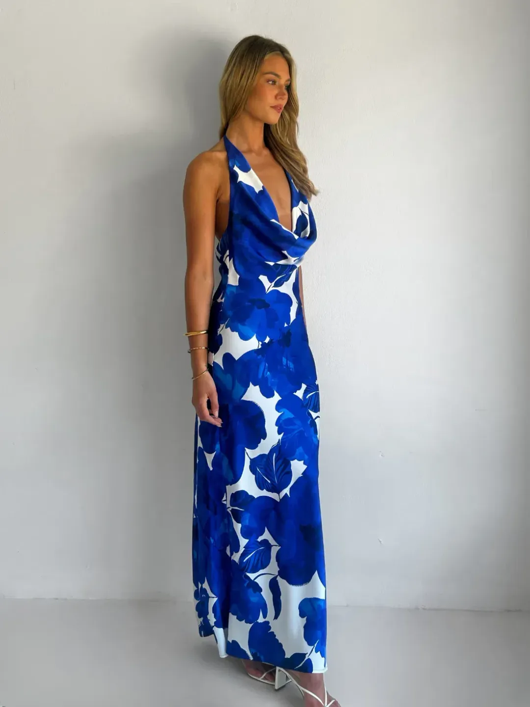 By Nicola Lucia Maxi Dress size 8 for rent on The Volte - main image