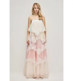 Aje Ophelia Lace Gown in Multi Size AU10 for rent on The Volte - image 6