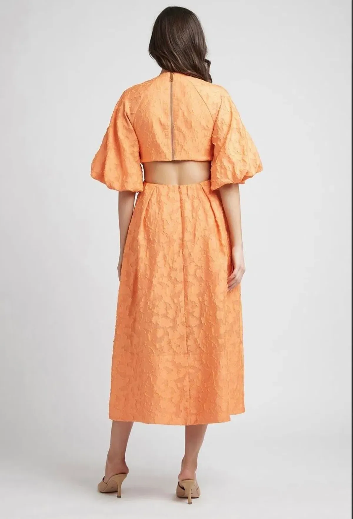 Sheike Estate Dress Tangerine Size AU 16 - Image 2