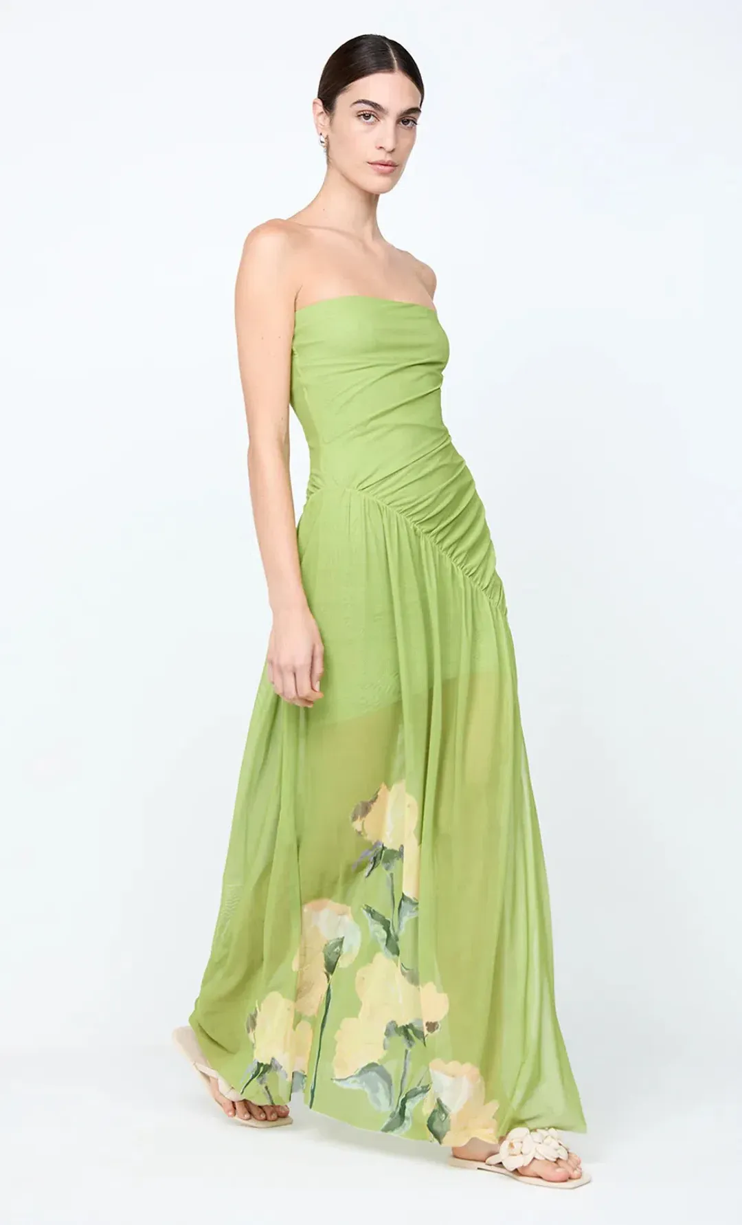 Citrina Strapless Dress | Bec & Bridge | Maxi Dress for rent on The Volte - main image