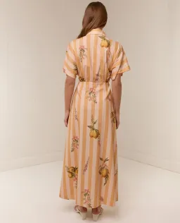 Palm Noosa Jasmine Dress size 16 Citrus Stripe for rent on The Volte - image 4