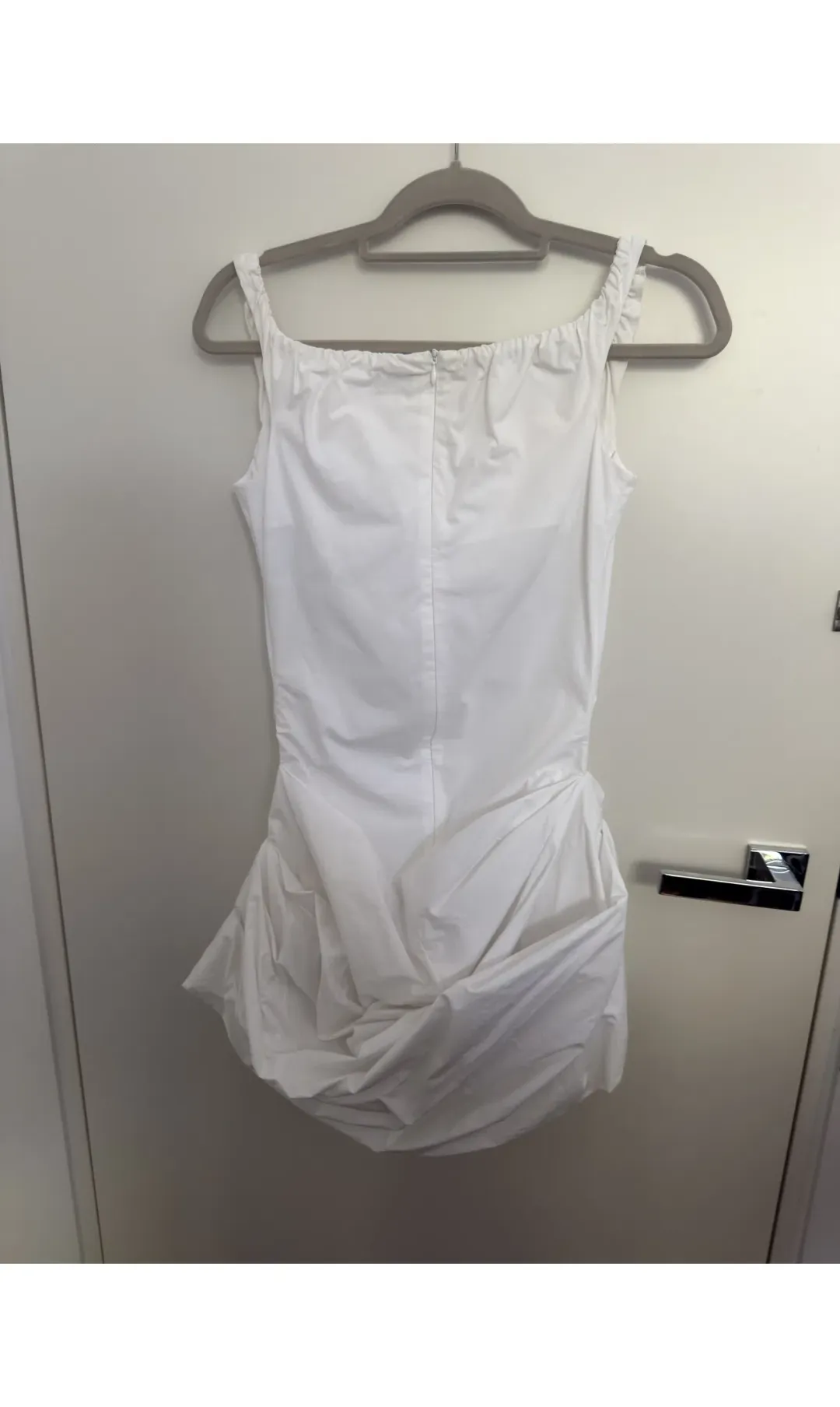 Magda Butrym Off-shoulder cotton minidress for rent on The Volte - main image