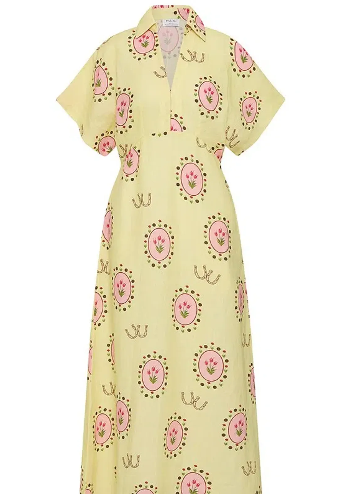 Palm Noosa Jasmine Dress Savanna Tile Size 10 for rent on The Volte - main image