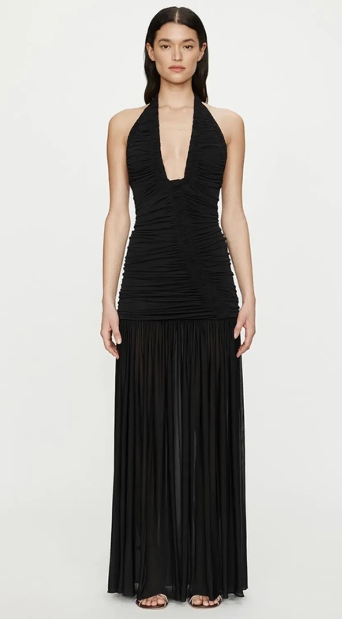 Christopher Esber Orion Gown in Black AU 6 - Image 1
