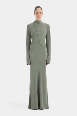 Sir. Rousseau Open Back Gown- 6 for rent on The Volte - image 2