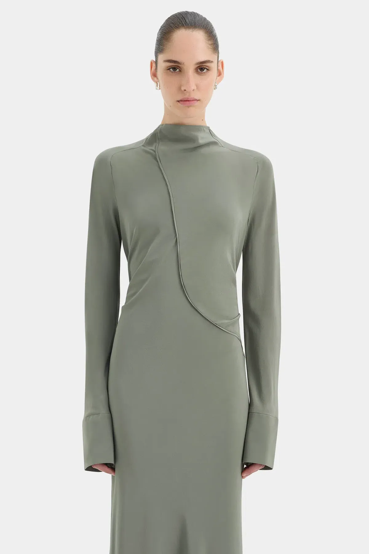 Sir. Rousseau Open Back Gown- 8 - Image 3