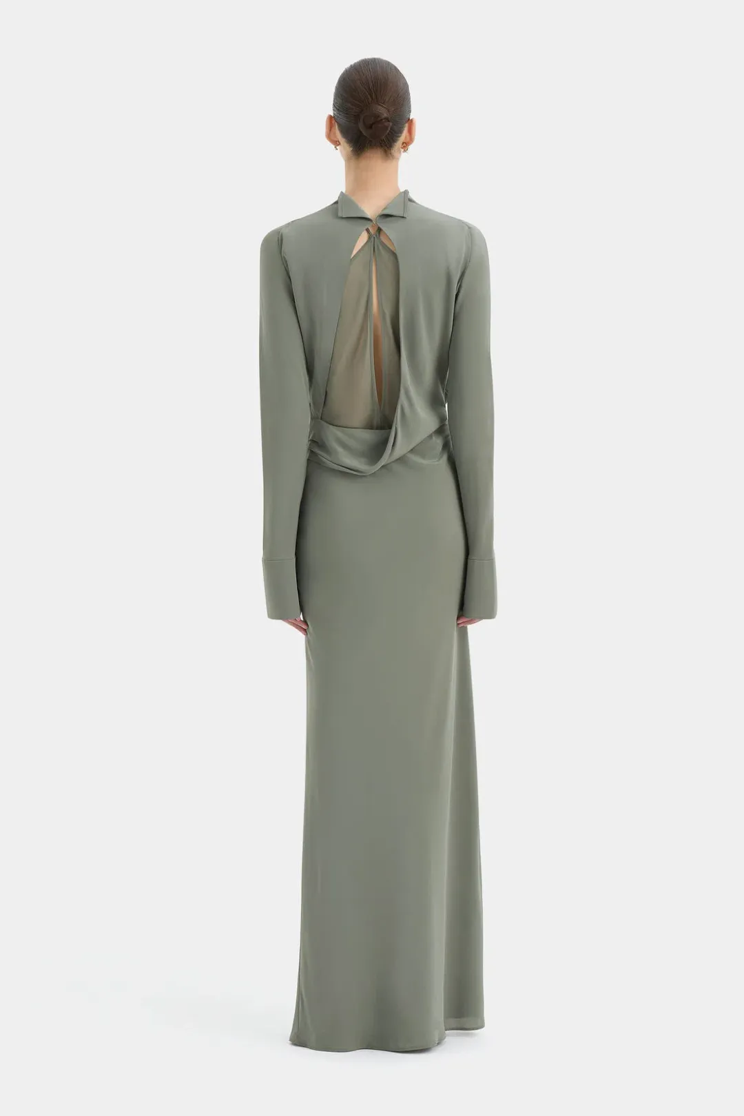 Sir. Rousseau Open Back Gown- 10 for rent on The Volte - main image