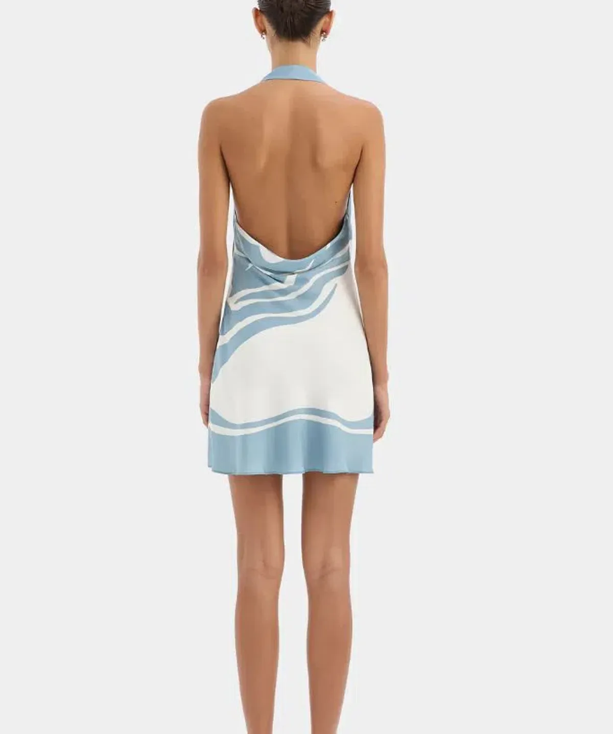 Sir Lilou Halter Mini Dress Size 8 - Image 4