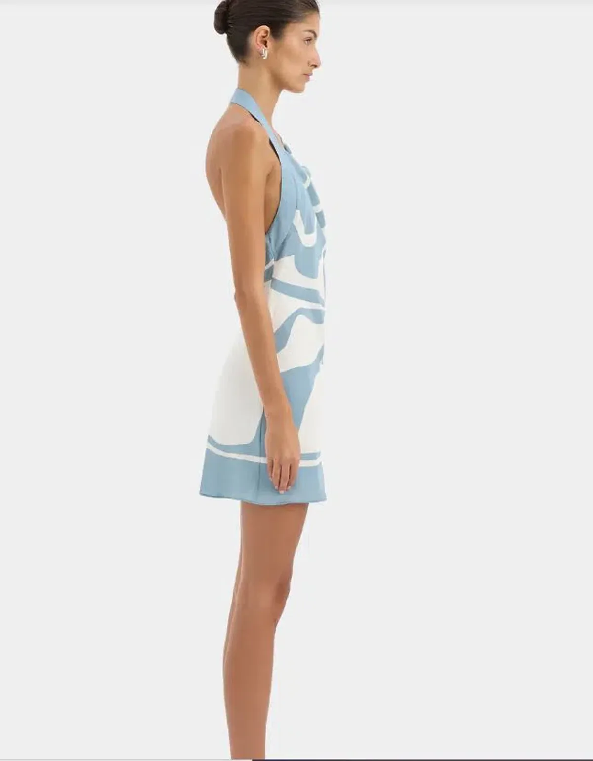 Sir Lilou Halter Mini Dress Size 8 - Image 3