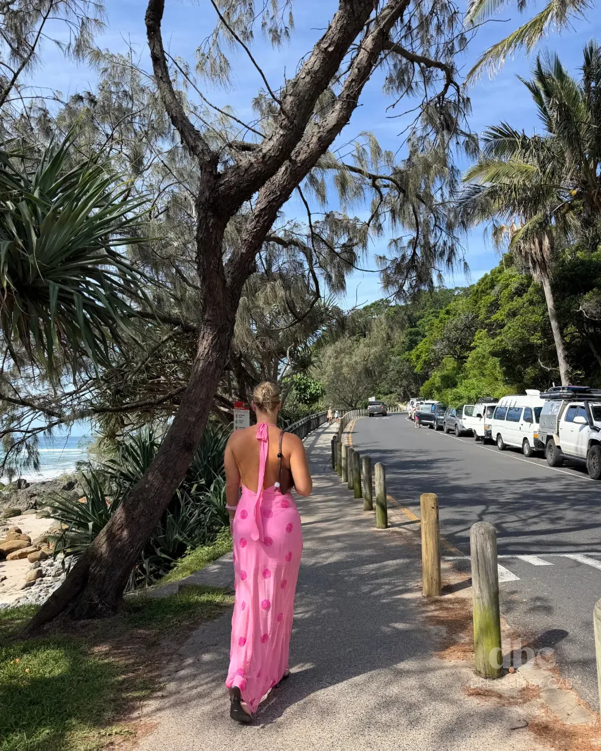 The Wolf Gang Sanja Slip maxi candy pink - Image 4