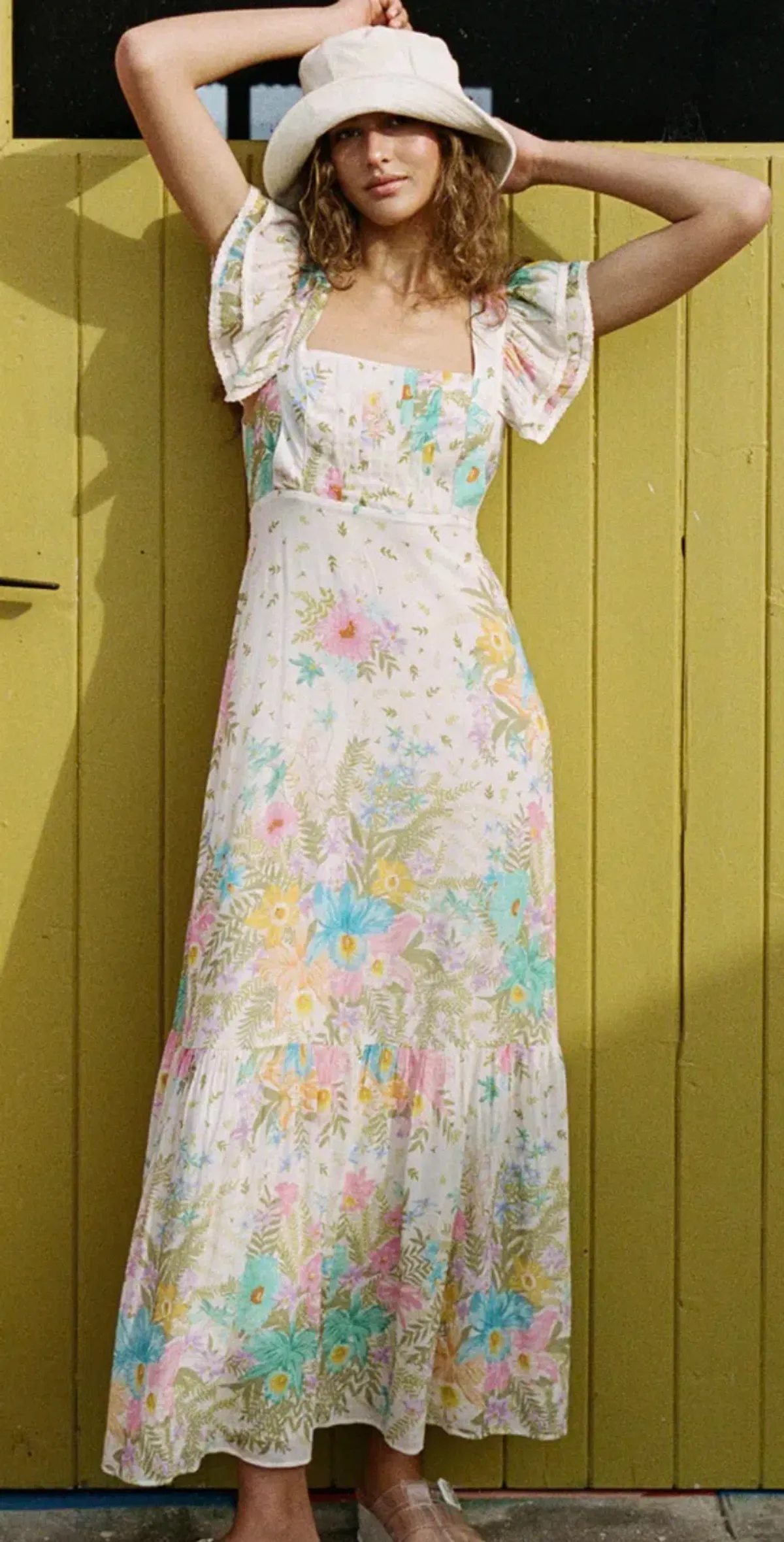 SPELL Lei Lei Frill Gown Size Small - Image 1