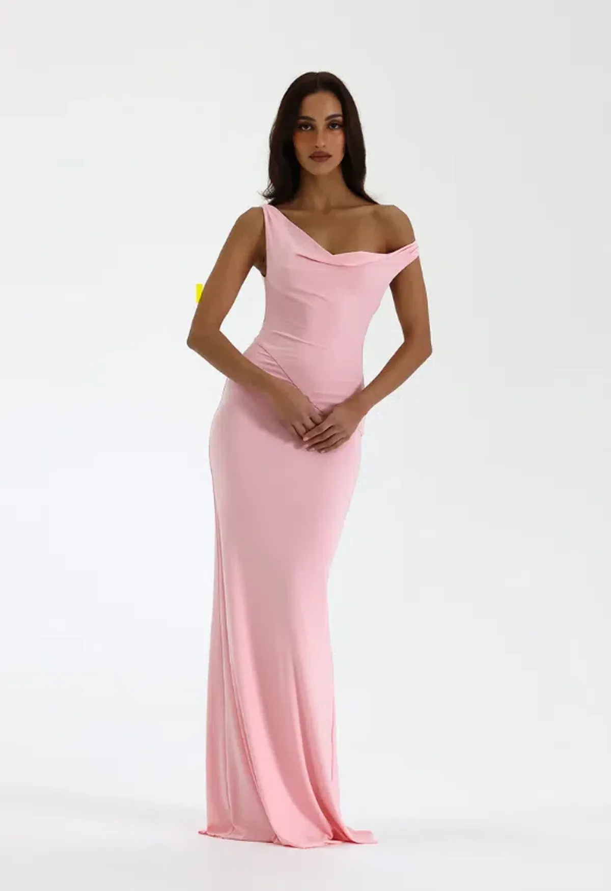 Natalie Rolt Bettina Gown Blossom Pink Full Length Dress (size 10AU) - Image 1