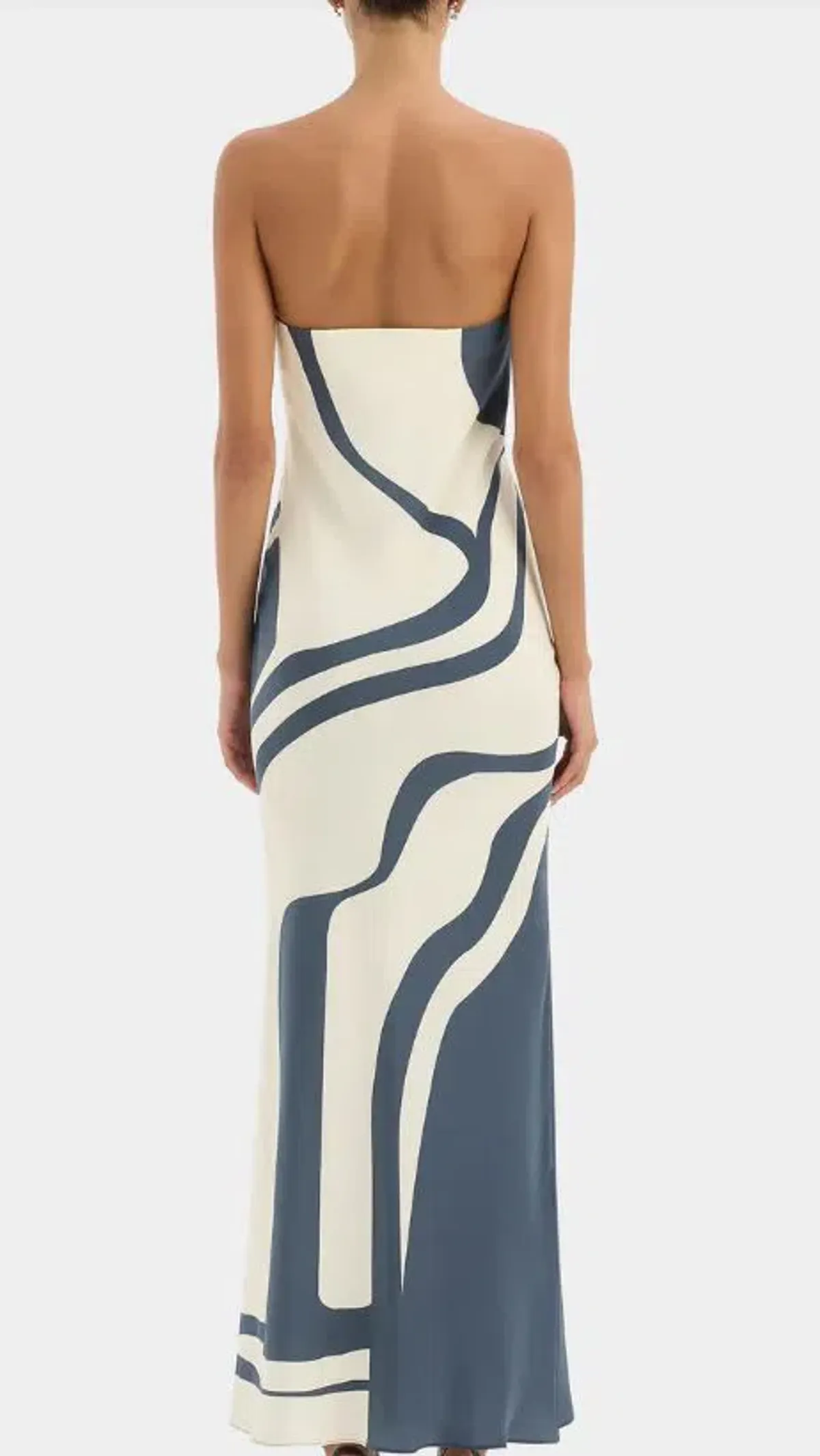 Sir Lilou Strapless Dress Size 12 - Image 3
