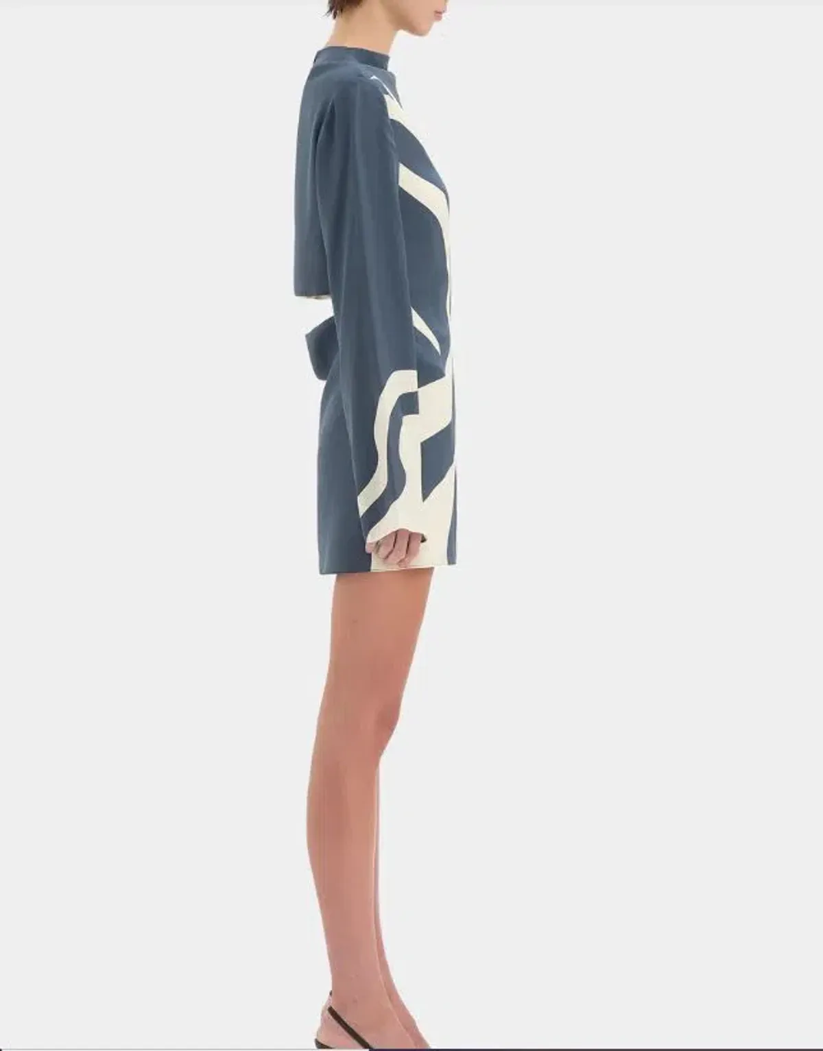 Sir Lilou Long Sleeve Mini Dress Size 6 - Image 2