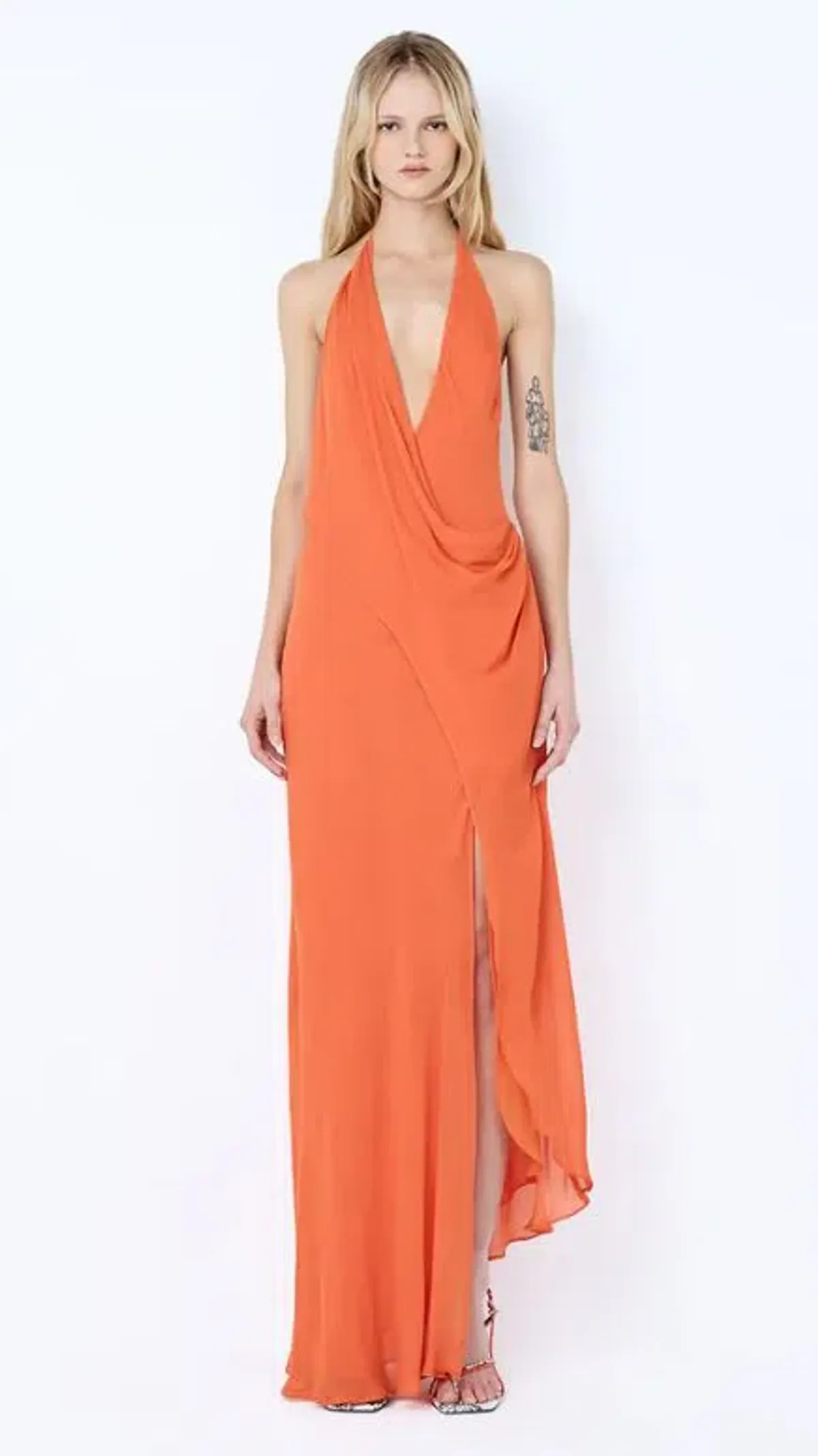 Bec and Bridge Sabrina Drape Maxi Dress Size 6 - Image 2