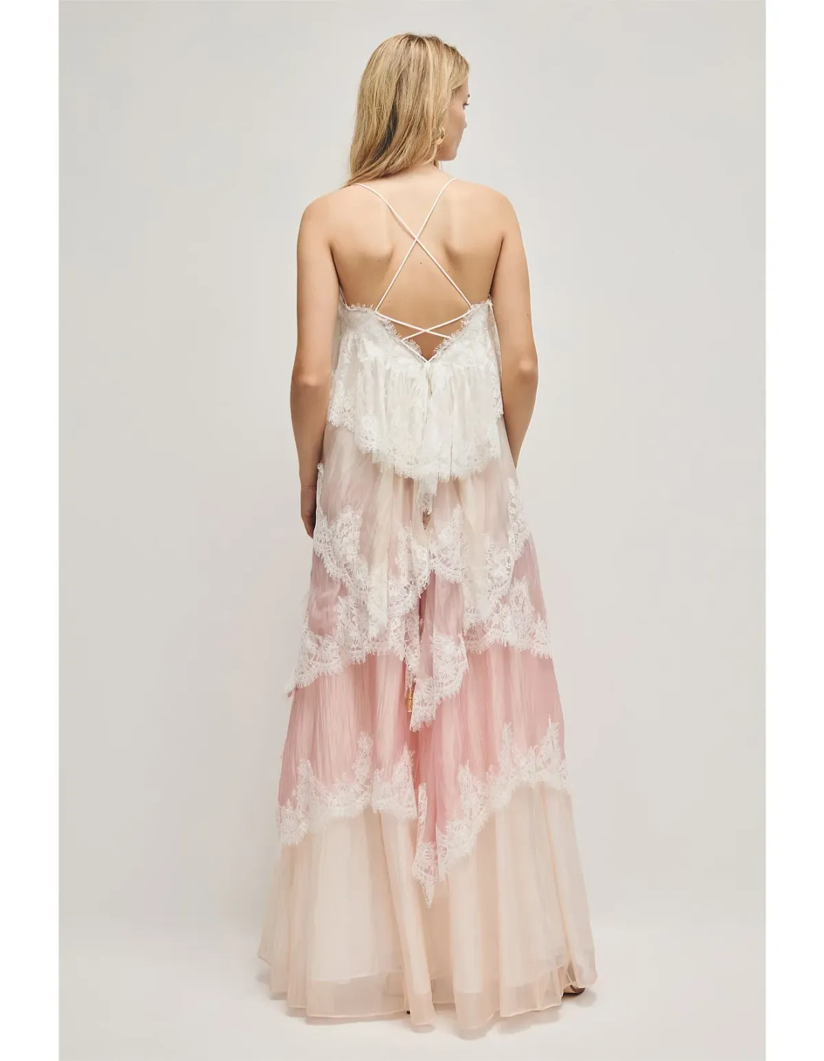 Aje Ophelia Lace Gown Multi Size 10 - Image 4