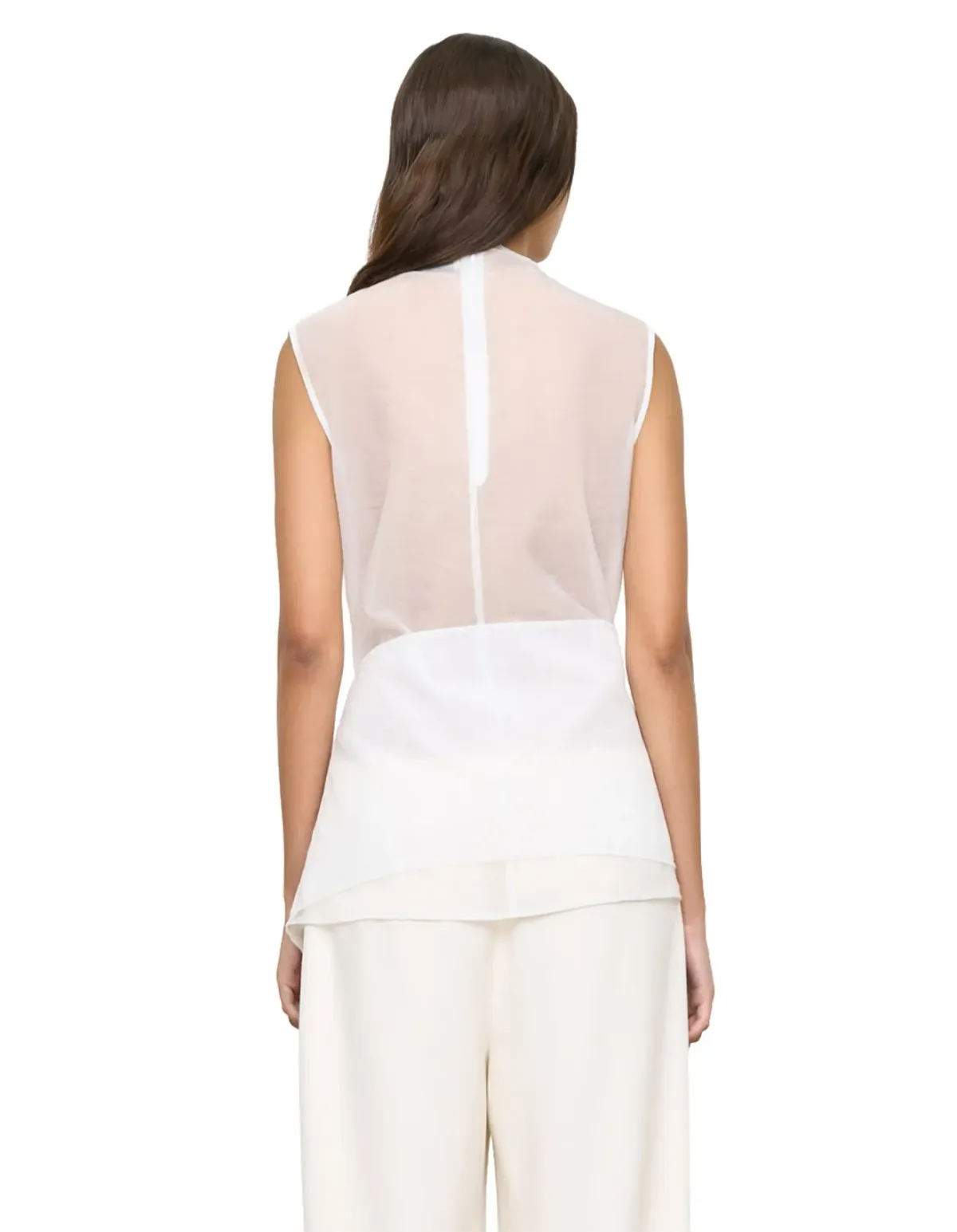 One Of Others Hazel White Tank Top - Image 7
