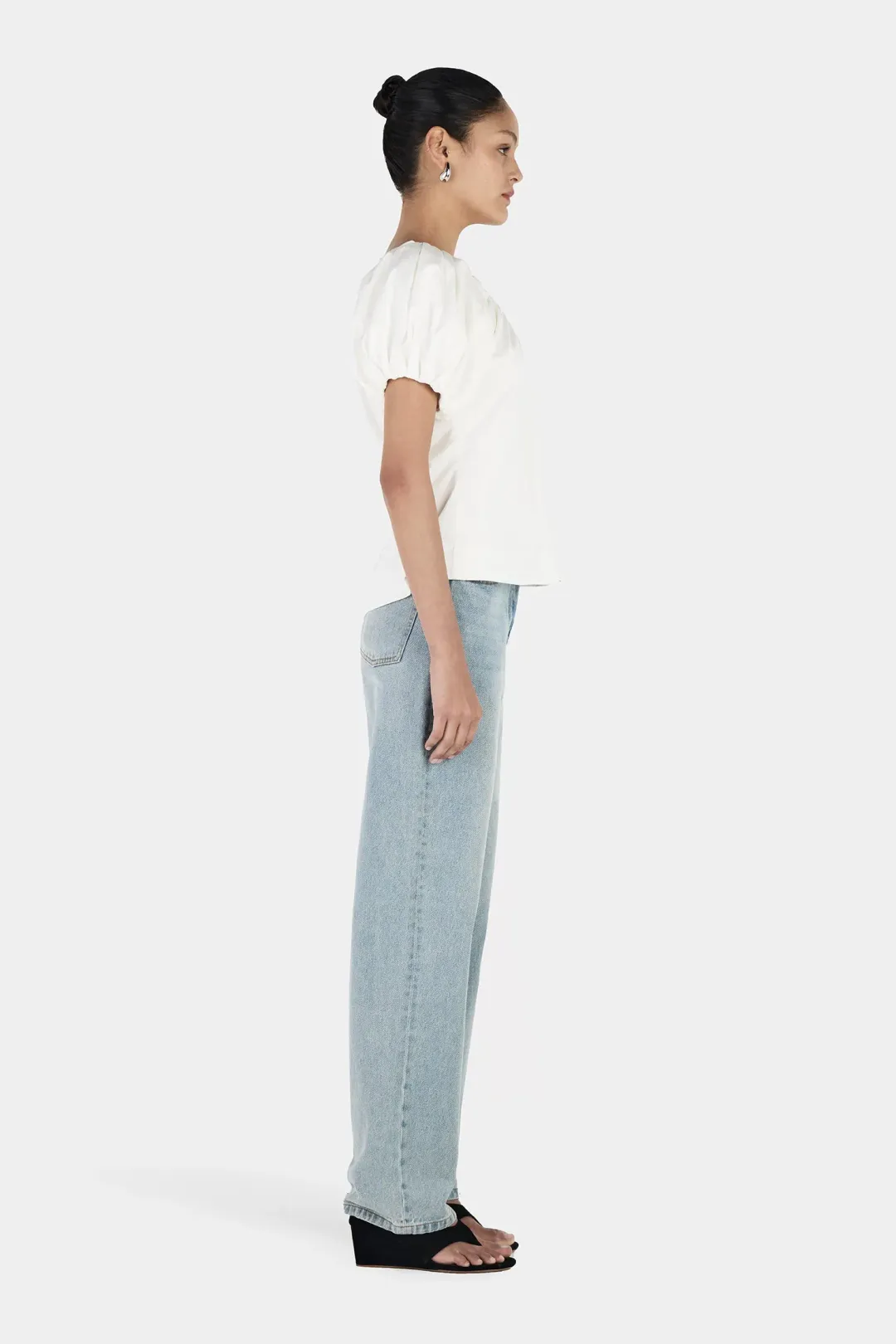 Hansen And Gretel Thandie Top Ivory Size 8 for rent on The Volte - main image