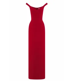 Arcina Ori Ellery Maxi Dress Red Red Size XS/AU 6 for rent on The Volte - image 8