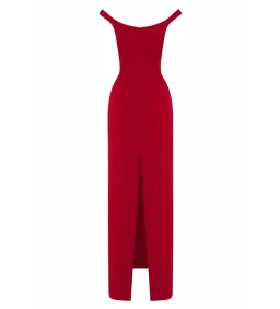 Arcina Ori Ellery Maxi Dress Red Red Size XS/AU 6 for rent on The Volte - image 9
