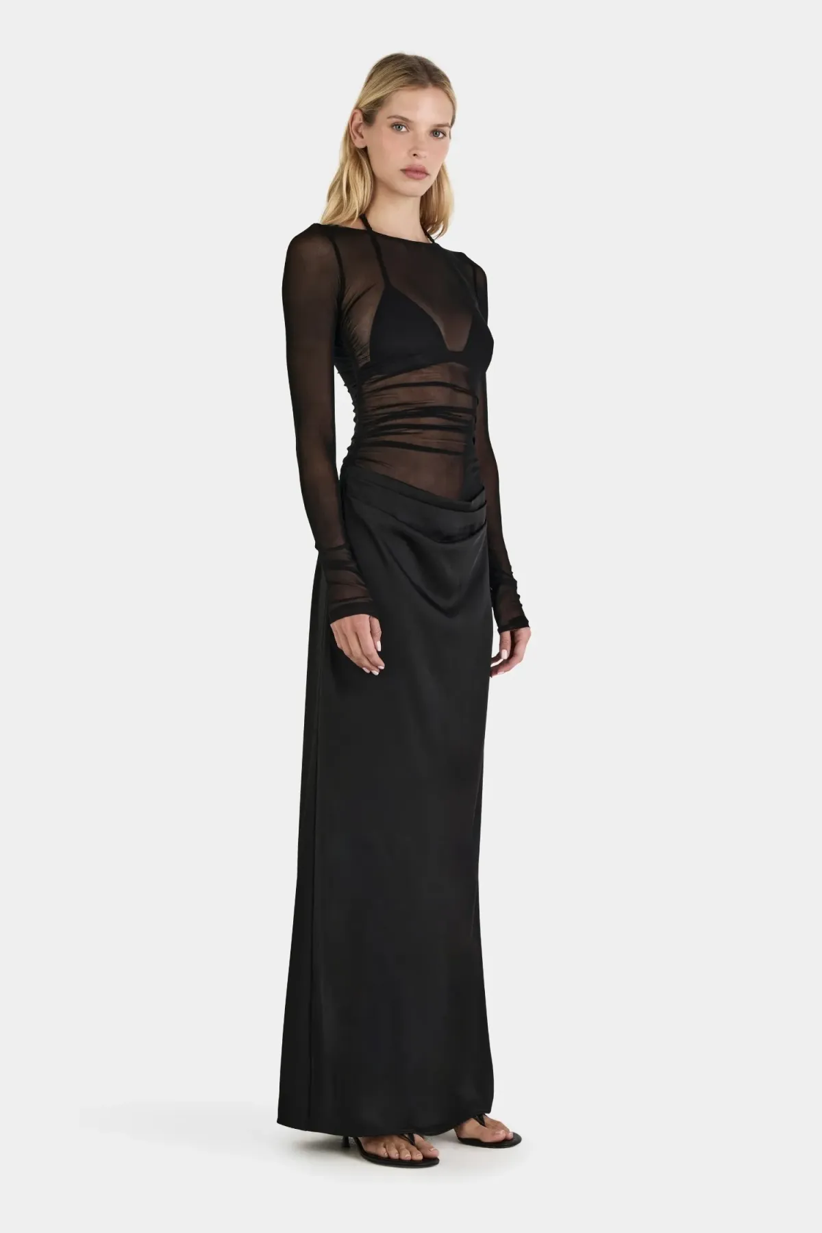 Hansen And Gretel Amy Maxi Dress Black Size 8 - Image 4