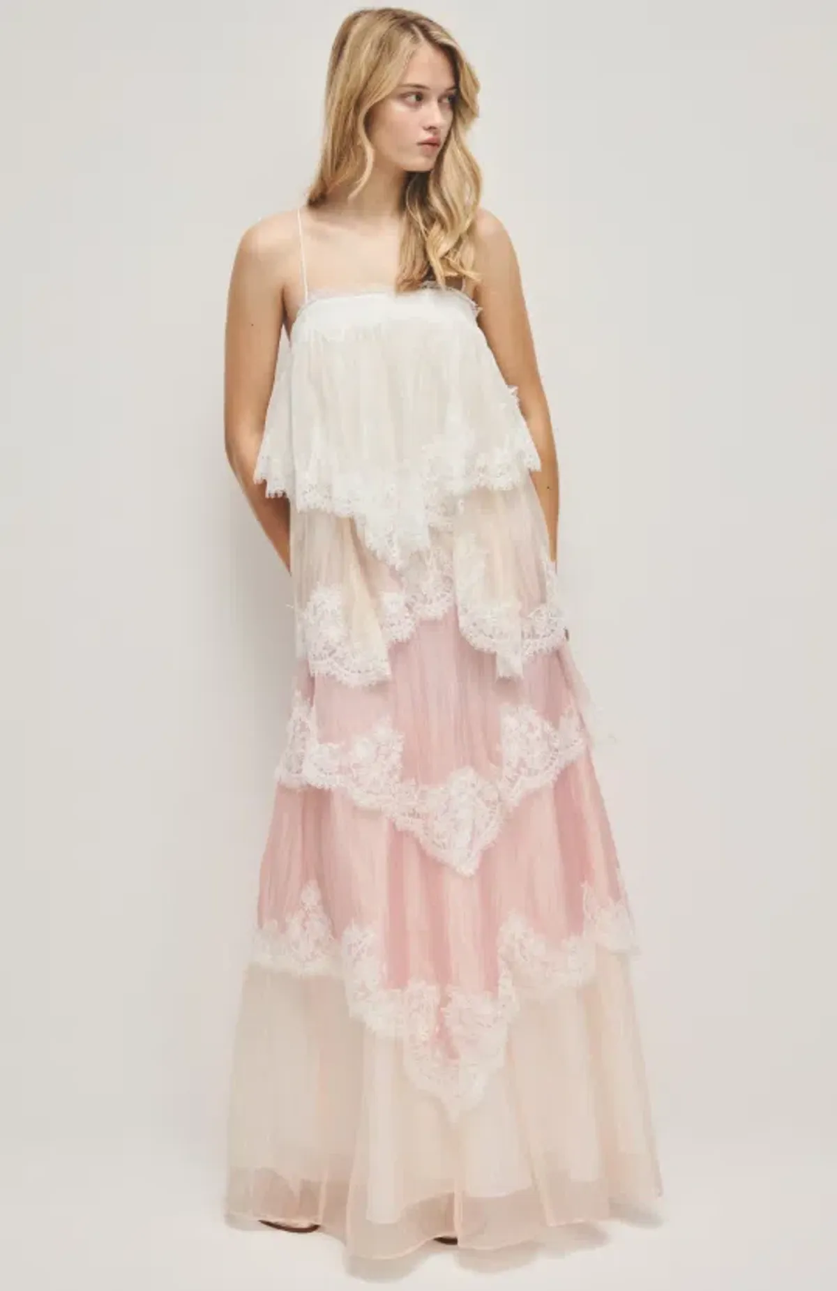 AJE Ophelia Lace Gown Multi Size 14 - Image 1