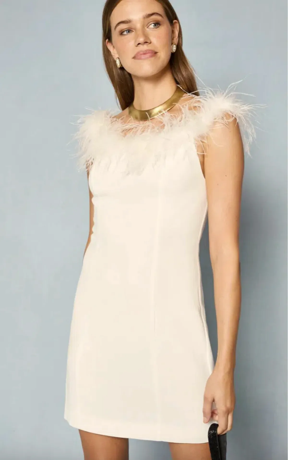 Lena - Feathers Ivory for rent on The Volte - main image