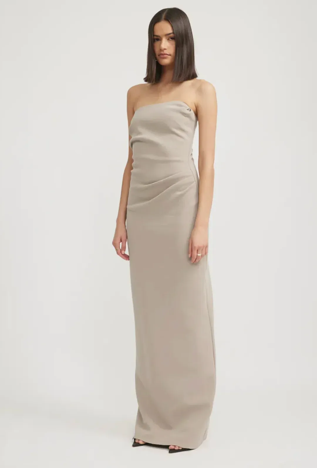 TOJHÀ DESIREE DRESS - STONE for rent on The Volte - main image