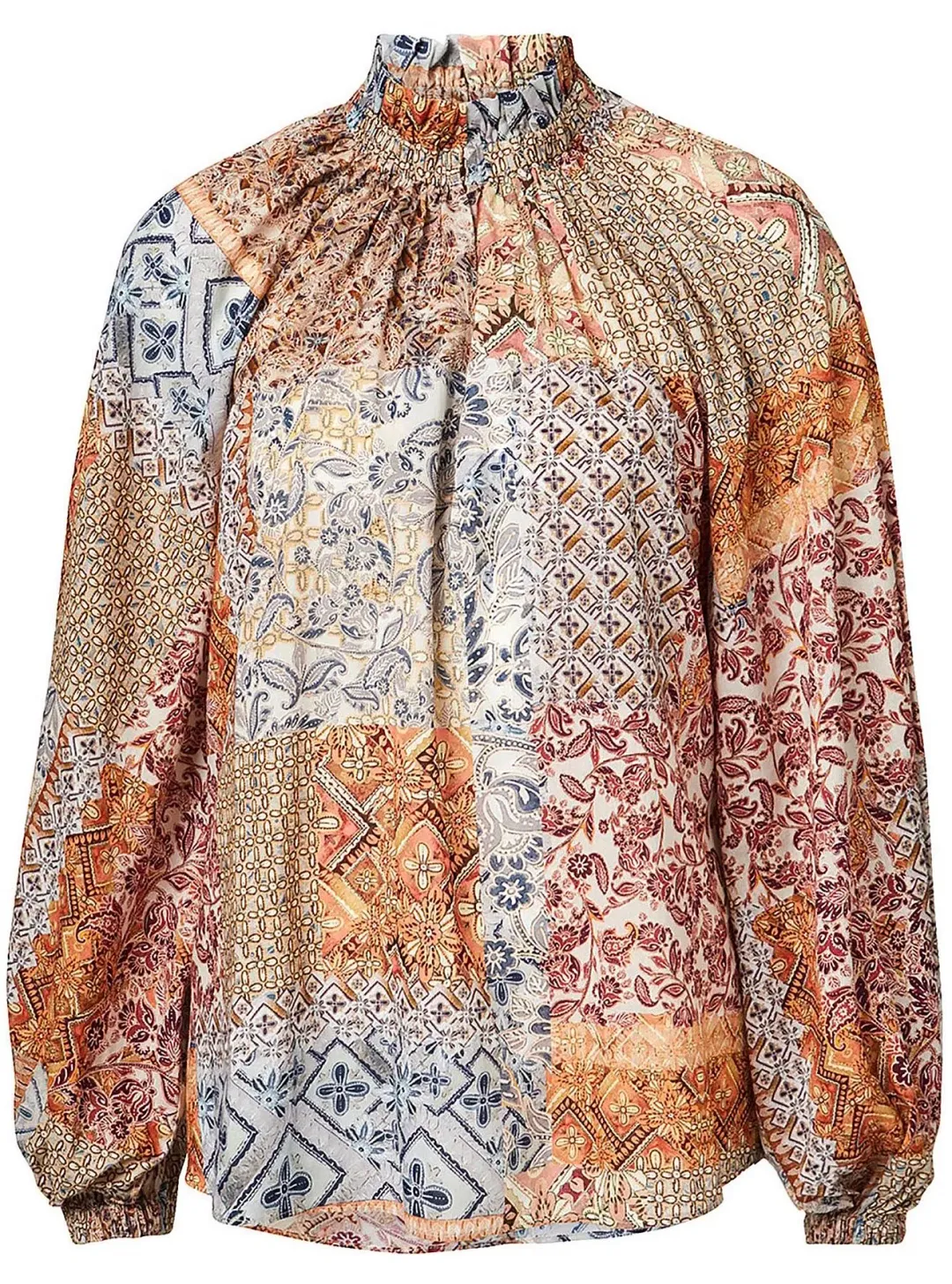 Witchery Print Raglan Blouse Size 12 for rent on The Volte - main image