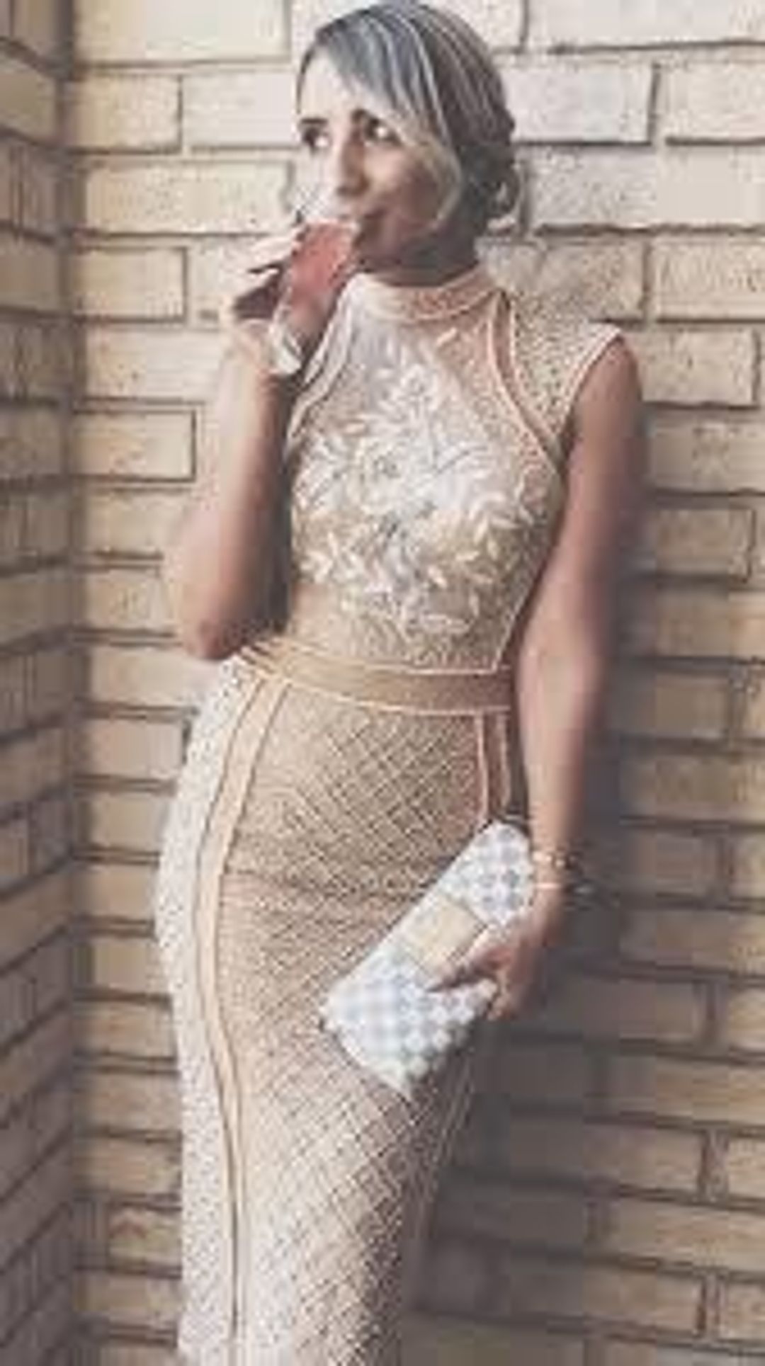 Portia And Scarlett Balmain Dress 8 for rent on The Volte - main image