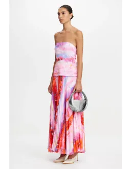 Acler Rockland Midi Dress Purple Size 6 for rent on The Volte - image 2
