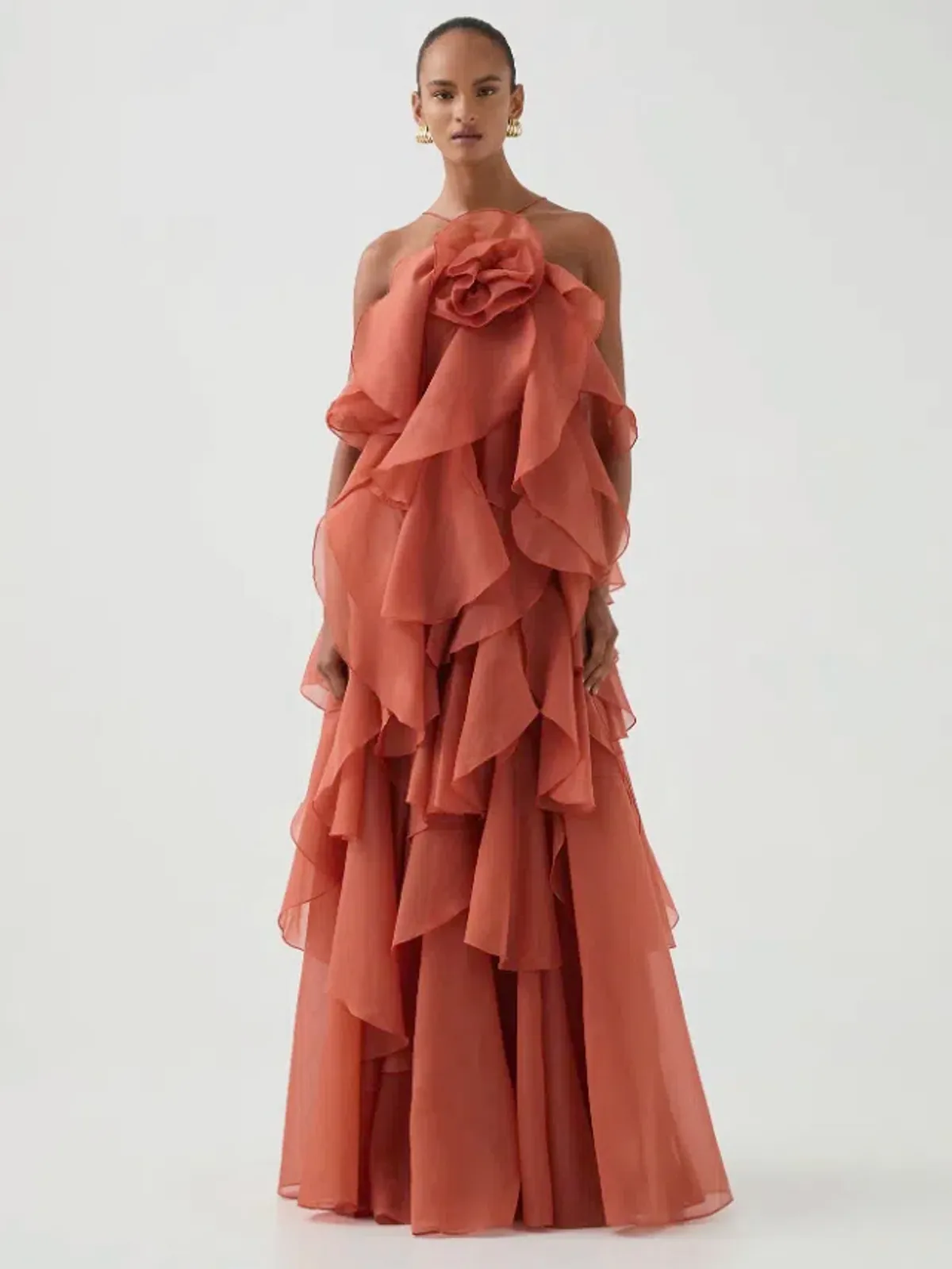 Aje Pandorea Layered Maxi Dress - Image 1