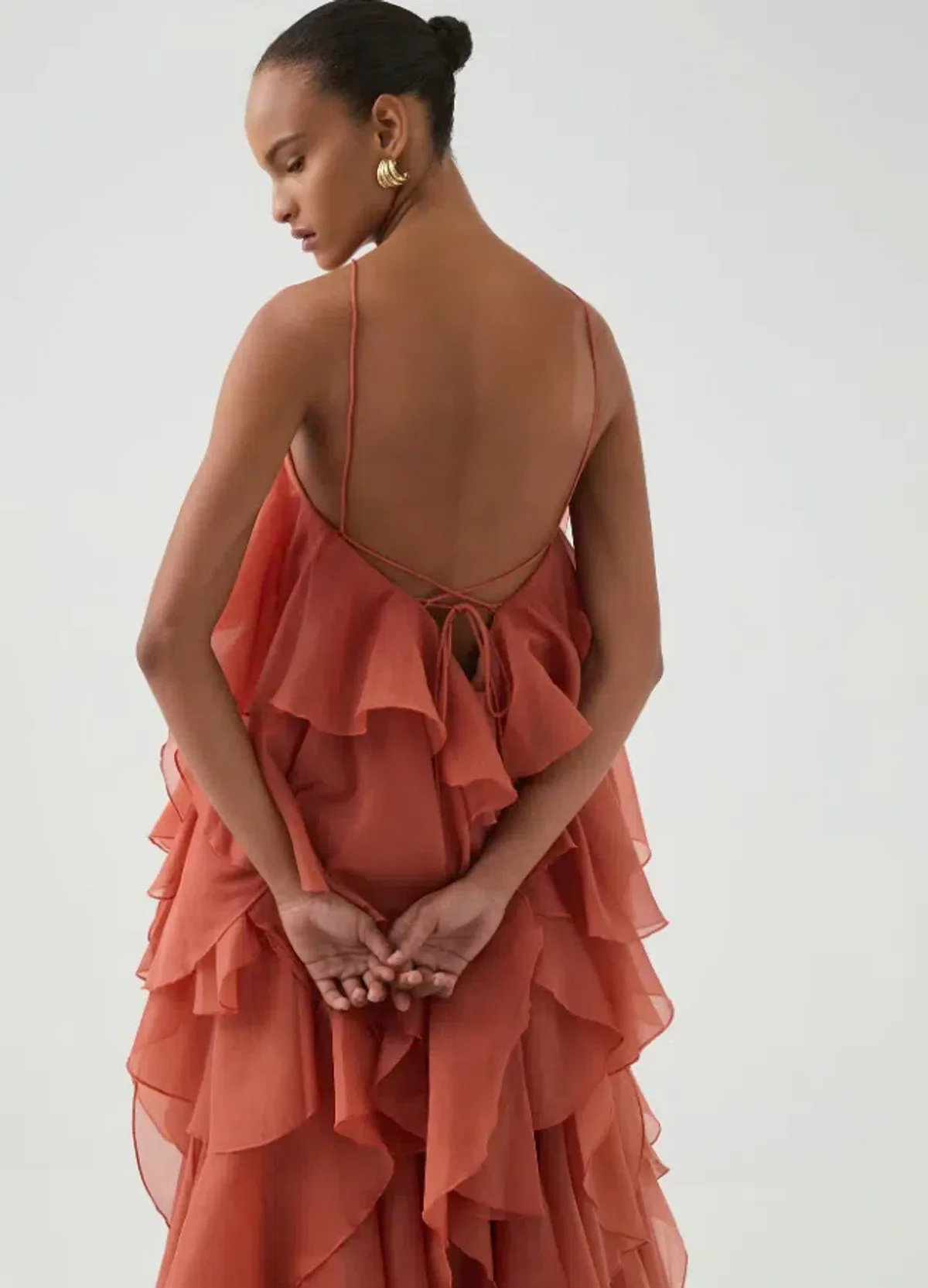 Aje Pandorea Layered Maxi Dress - Image 5