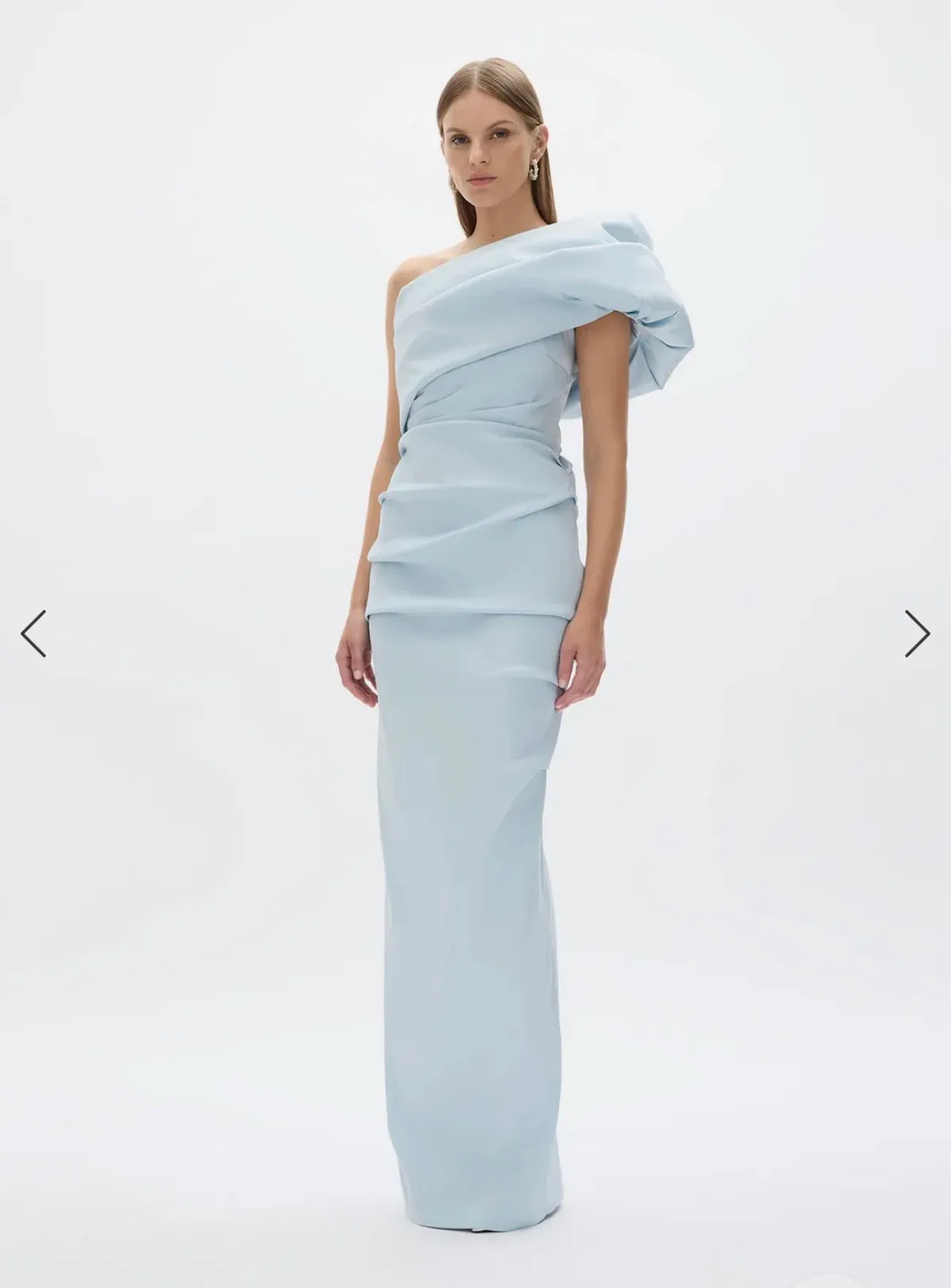 Rachel Gilbert Kat Gown - colour ice (blue) in size 4 / 14 - Image 3