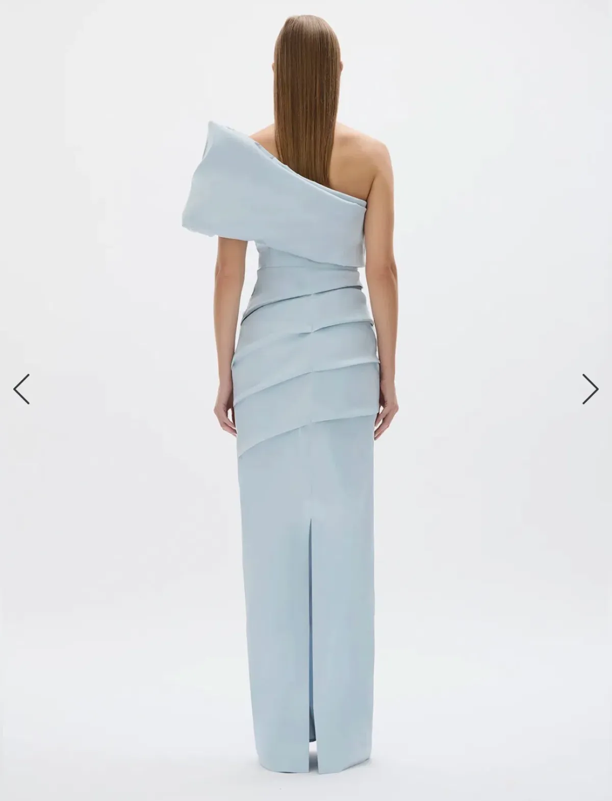 Rachel Gilbert Kat Gown - colour ice (blue) in size 4 / 14 - Image 4