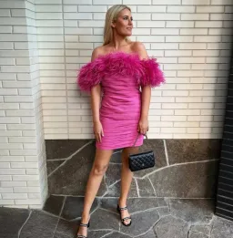 Rachel Gilbert Zion Mini Dress in Pink Size 4/AU14 for rent on The Volte - image 1