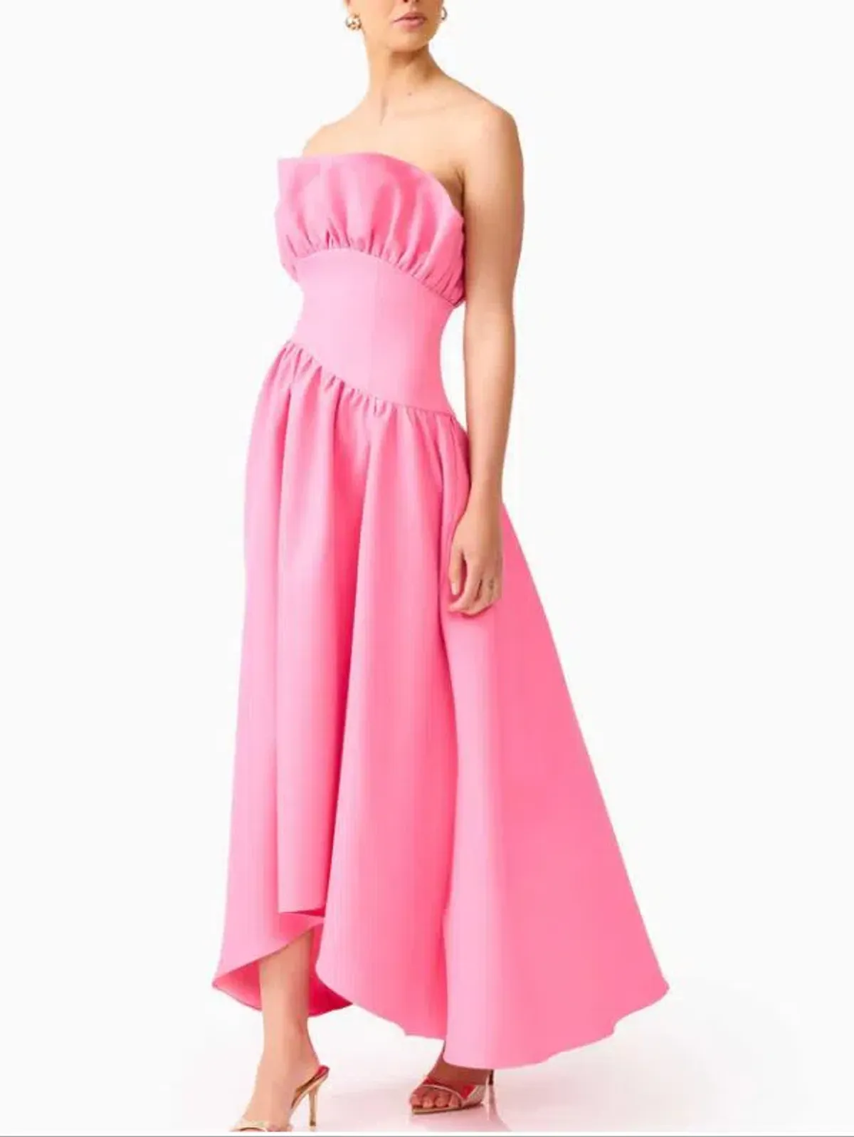 Elliatt Laurel Sleeveless Maxi Dress in Pink Size 10 - Image 2
