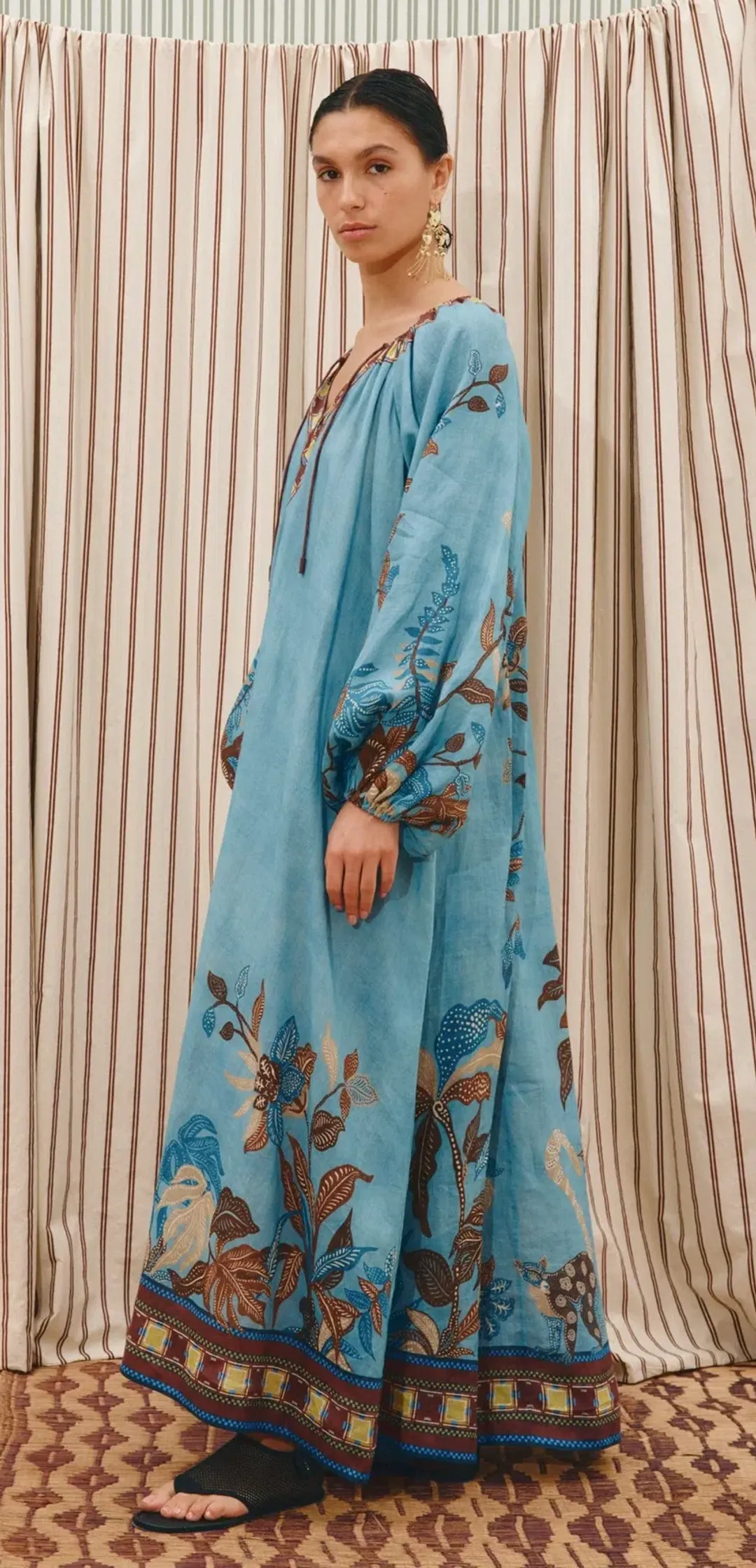 Alemais Georgie pool dress. Size AU16 for rent on The Volte - main image