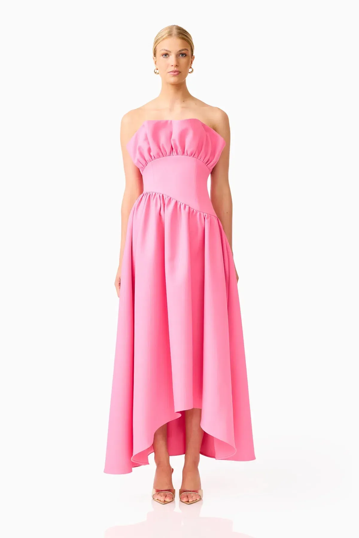 Elliatt Laurel Sleeveless Maxi Pink / Size 6 - Image 1