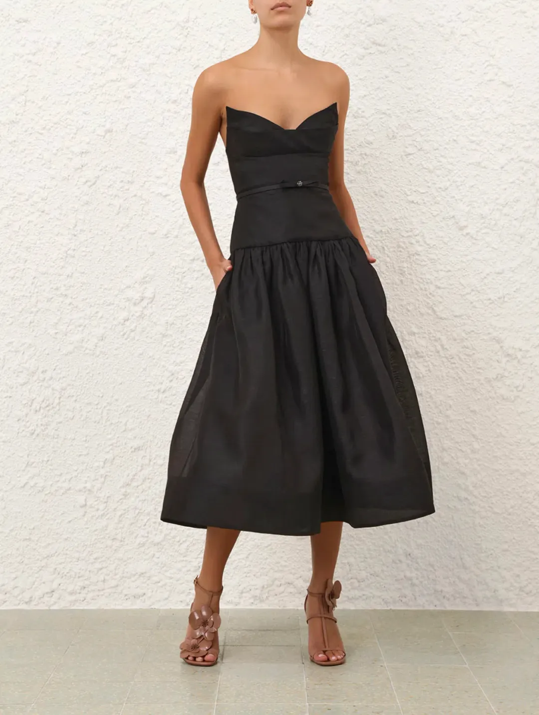 Zimmermann Rebellion Fitted Picnic Dress black size 3/AU14 for rent on The Volte - main image