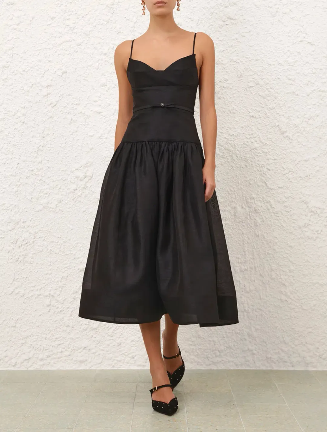 Zimmermann Rebellion Fitted Picnic Dress black size 3/AU14 for rent on The Volte - main image
