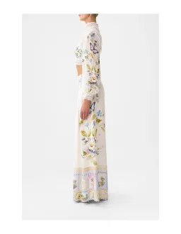 Camilla Corset Waist Wide Leg Pant botaball Size 8 for rent on The Volte - image 2