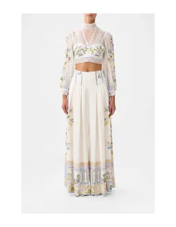 Camilla Corset Waist Wide Leg Pant botaball Size 8 for rent on The Volte - image 1