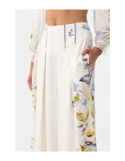 Camilla Corset Waist Wide Leg Pant botaball Size 8 for rent on The Volte - image 4